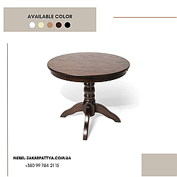 Стіл дерев'яний кухонний розкладний Гостинний