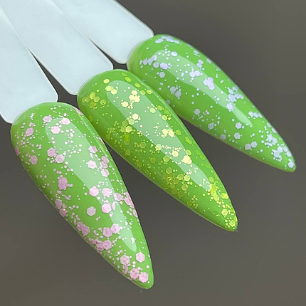 Топ DNKa Bubble Sorbet для гель-лаку, 12 мл неоновий жовтий, фото 2