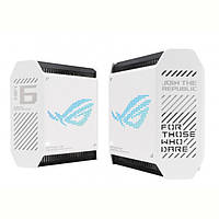 Wi-Fi Mesh система Asus ROG Rapture Gaming Mesh System GT6 White 2pk (GT6-W-2-PK/90IG07F0-MU9A40) (AX10000,