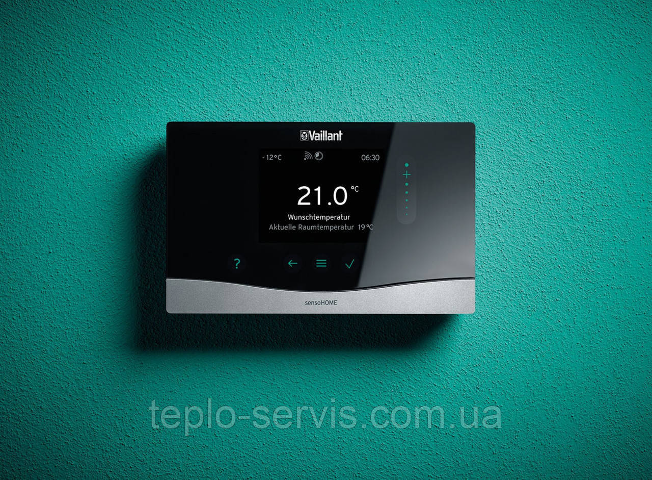 Vaillant sensoHOME VRT 380 f Термостатный регулятор безпроводной - фото 1 - id-p1850372953