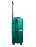 Валіза пластикова AIRTEX 245 середня 67 см бірюзова, фото 5