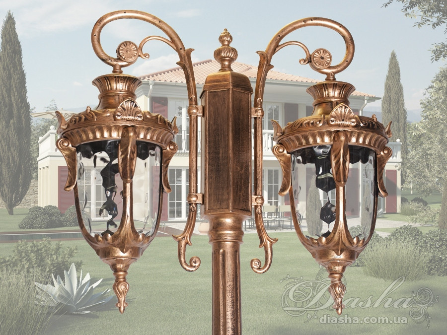 Вуличний стовп ліхтаря Diasha DJ004-M-1/2B, фото 1