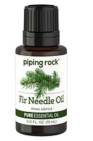 Эфирное масло с ароматом сосны, Fir Needle Pure Essential Oil от Piping Rock, 15мл