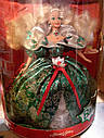 Barbie Happy Holidays 14123 Лялька Барбі Колекційна Щасливого Різдва 1995, фото 9