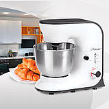 Електричний міксер із чашею ручною Maestro MR-559-WHITE Кухонний міксер 1000 Вт Ручний міксер для кухні, фото 2