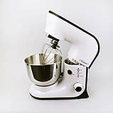 Електричний міксер із чашею ручною Maestro MR-559-WHITE Кухонний міксер 1000 Вт Ручний міксер для кухні, фото 4