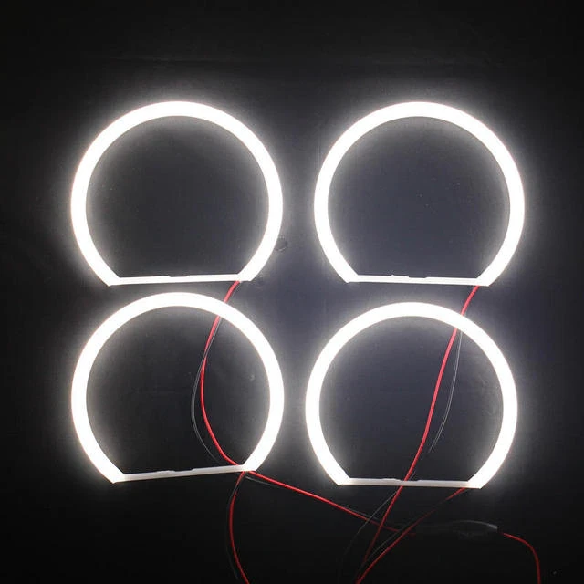 Очі ангела LED кільця у фару E39 E46 E38 E36 Коттон ДХО  4x131мм