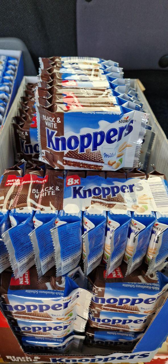 Вафельки Knoppers 200 г. (8*25 г.), фото 1