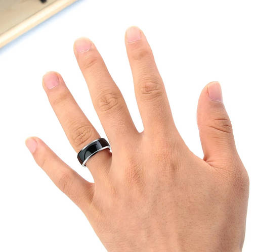 Умное кольцо с NFC. 2 ШТУКИ. Новинка андроид технологии, цифровое ...