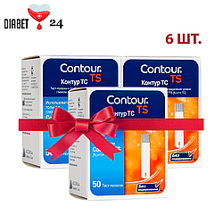 Тест-смужки Contour TS №50 — 6 пачок