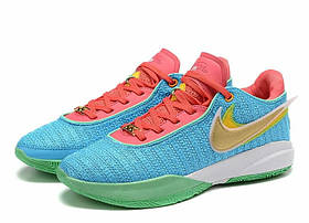 Жіночі та підліткові кросівки Nike Lebron 20 Laser Blue