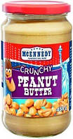 Арахісова паста зі шматочками арахісу Mcennedy Crunchy Peanut 454г