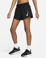 Женские беговые шорты со встроенным бельем Nike Swoosh Dri-FIT DX1031-010