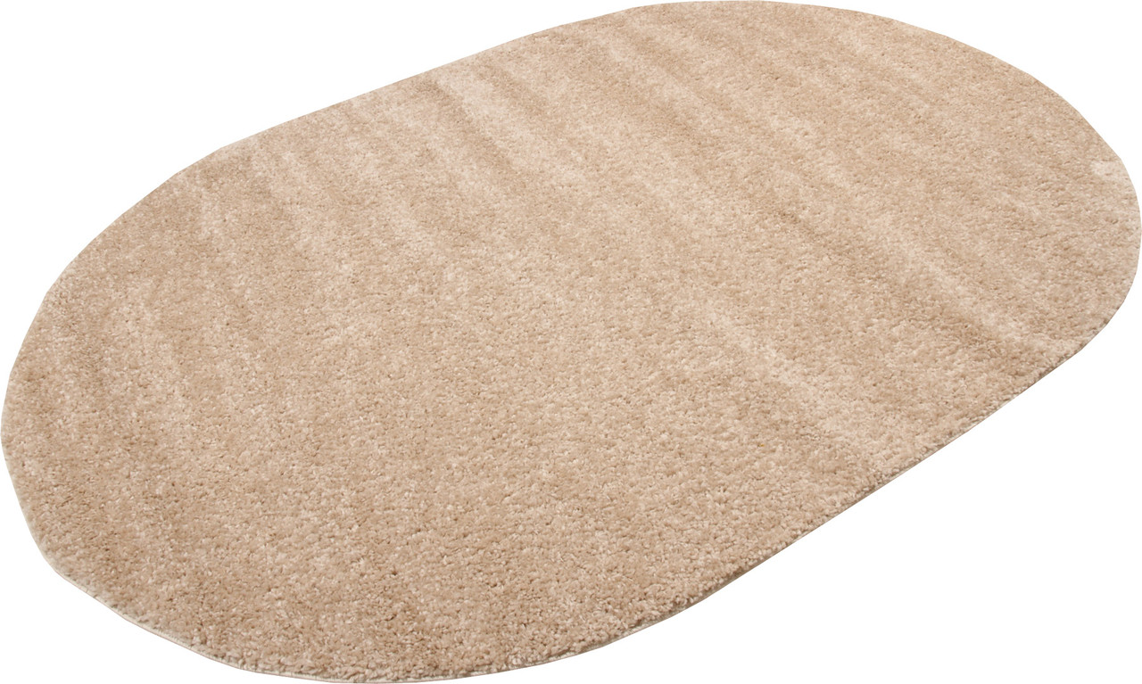 Ковер с длинным ворсом Royal Peru PU02A BEIGE 1.60x2.30 м овальный бежевый - фото 2 - id-p1850395928