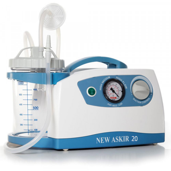Портативний медичний відсмоктувач NEW ASKIR 20, RE-310100/12