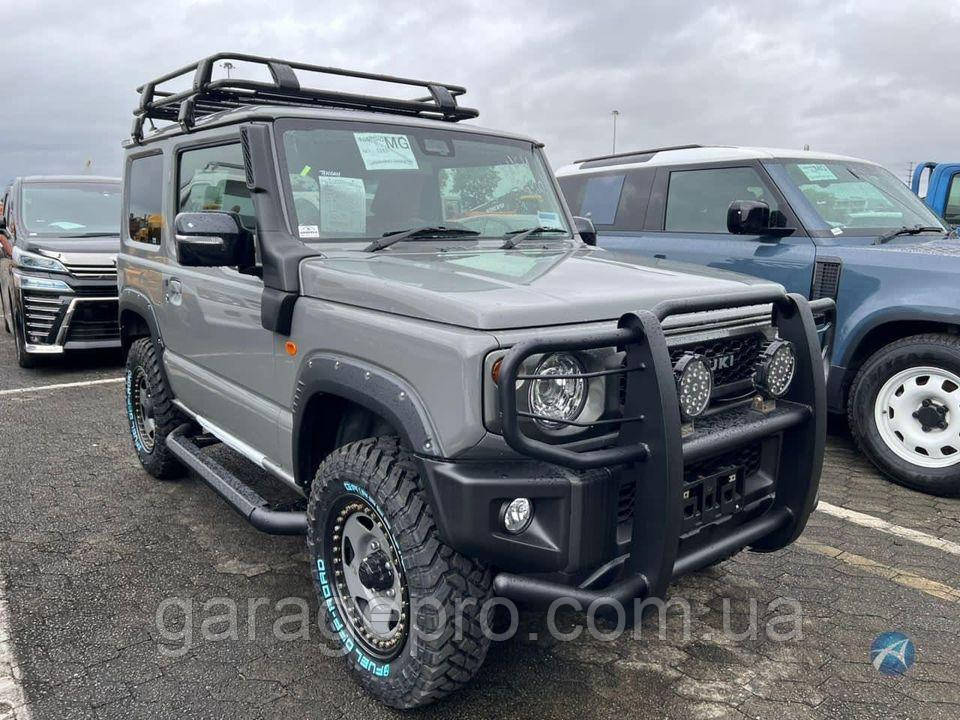 Пластикові розширювачі арок (фендера) Suzuki Jimny 2018+ (ABS-пластик / на скотчі 3М)