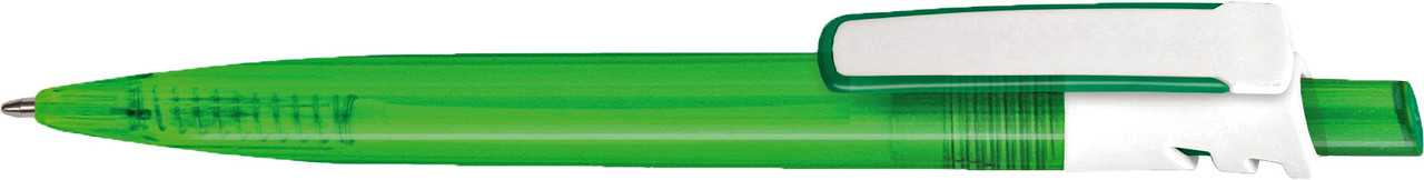 Ручка пластикова VIVA PENS Grand Mix прозоро-зелена