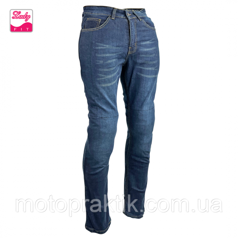 Roleff RO 185 Aramid Lady Blue Jeans, W27 Мотоджинсы жіночі з кевларом із захистом