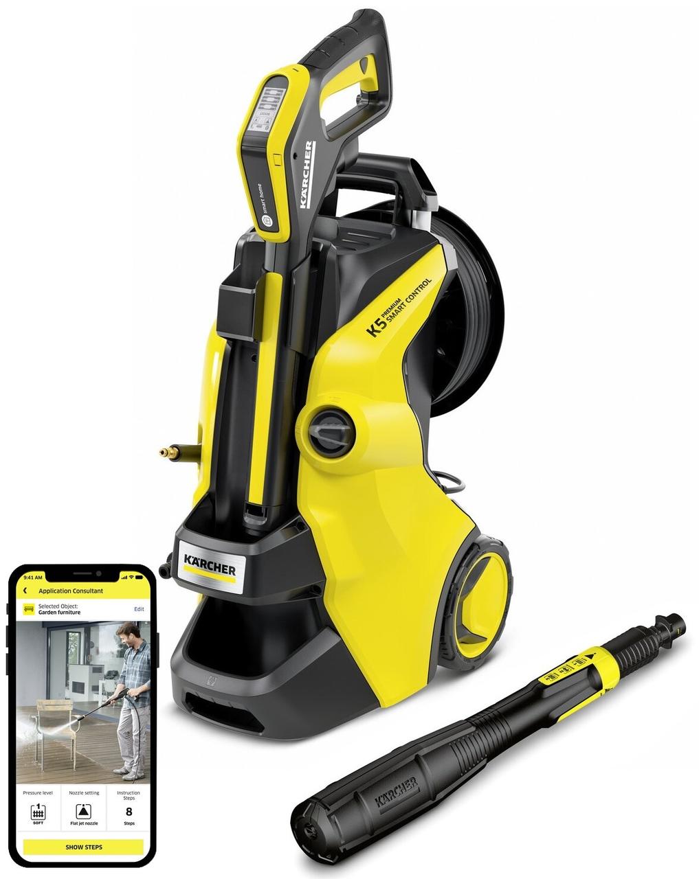 Мінімийка високого тиску Karcher K 5 Premium Smart Control (1.324-670.0)