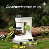 Дослідницький мікроскоп з набором інструментів MiDeer Toys, фото 10
