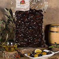 Турецкие оливки вяленые черные Sele Datca 1 кг, органические оливки 1,5 см "Lv"