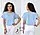 Жіноча літня футболка з софту в різних кольорах, фото 4