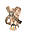 BabyBjorn - Рюкзак-кенгуру Baby Carrier Mini Cotton, Beige/Leopard (бежевий/леопард), фото 8