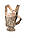 BabyBjorn - Рюкзак-кенгуру Baby Carrier Mini Cotton, Beige/Leopard (бежевий/леопард), фото 3