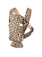 BabyBjorn - Рюкзак-кенгуру Baby Carrier Mini Cotton, Beige/Leopard (бежевий/леопард)