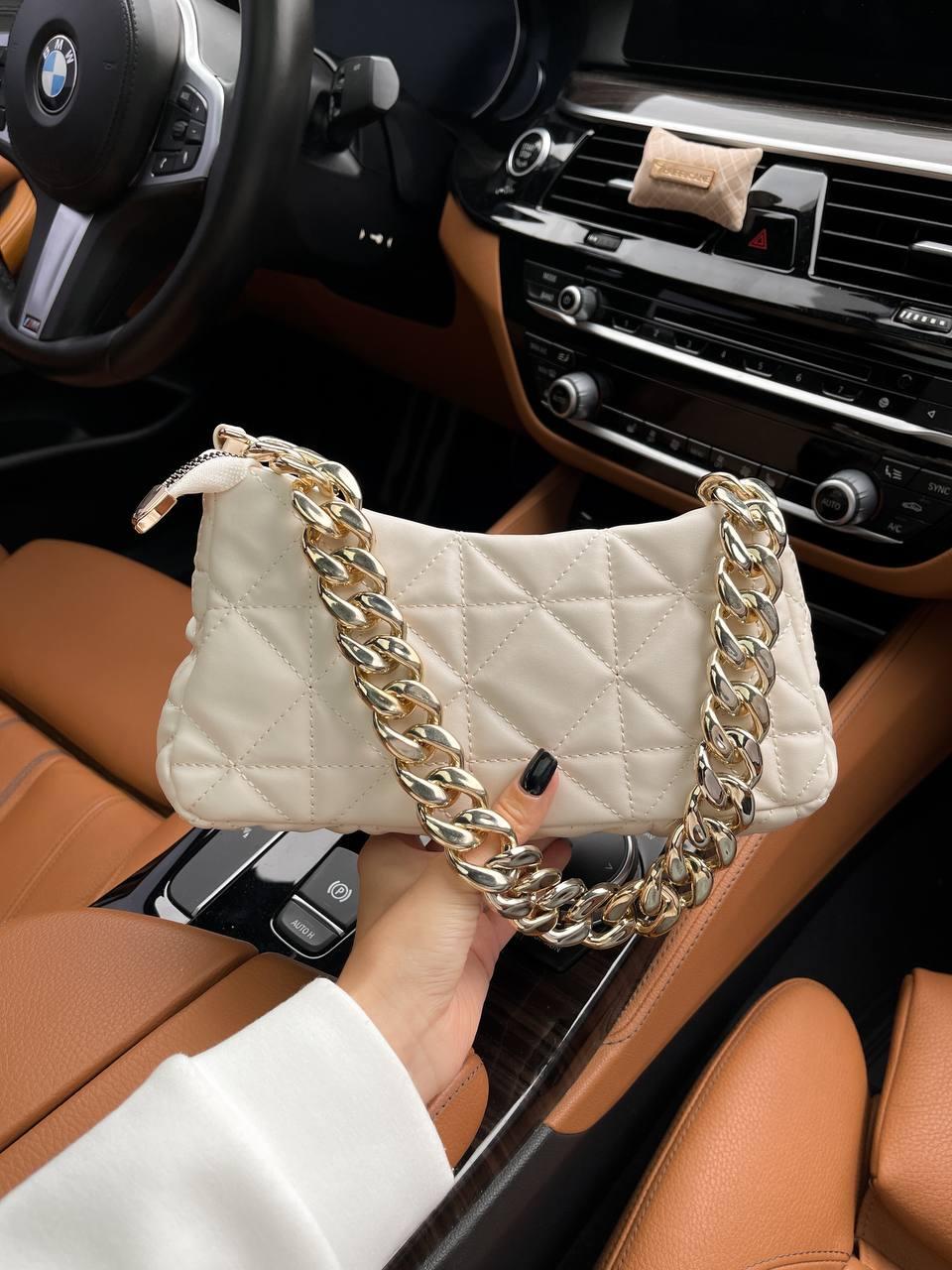 Жіноча сумка бежева Beige штучна шкіра, фото 1