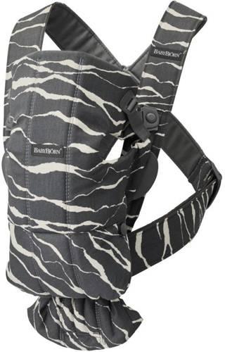 BabyBjorn - Рюкзак-кенгуру Baby Carrier Mini Cotton, Anthracite/Landscape Print, фото 1
