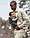 BabyBjorn - Рюкзак-кенгуру Baby Carrier Mini Cotton, Anthracite/Landscape Print, фото 8