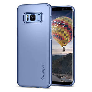 Чохол Spigen для Samsung Galaxy S8 — Thin Fit, Blue coral (565CS21625)