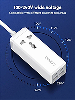 Зарядний пристрій для телефона ноутбука LDNIO SC1418 65W 2 USB-C + 2 USB-A + 1EU розетка PD/QC4.0+, фото 10