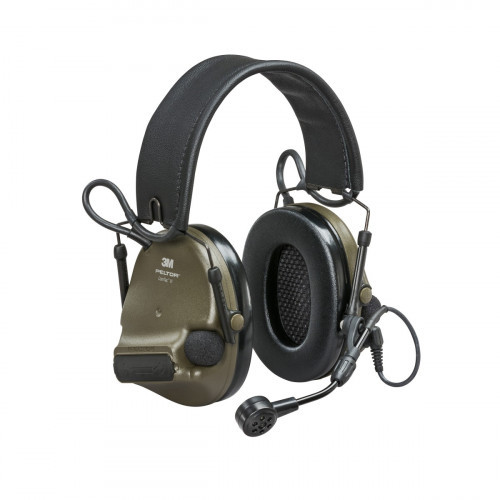Активні стрілецькі навушники з мікрофоном 3M Peltor ComTac VI (MT20H682FB-38N)