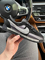 Мужские Кроссовки Nike Cortez x Union L.A Black Grey 43