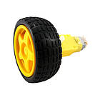 Мотор + колесо для робот. проекту, кита Arduino, фото 2