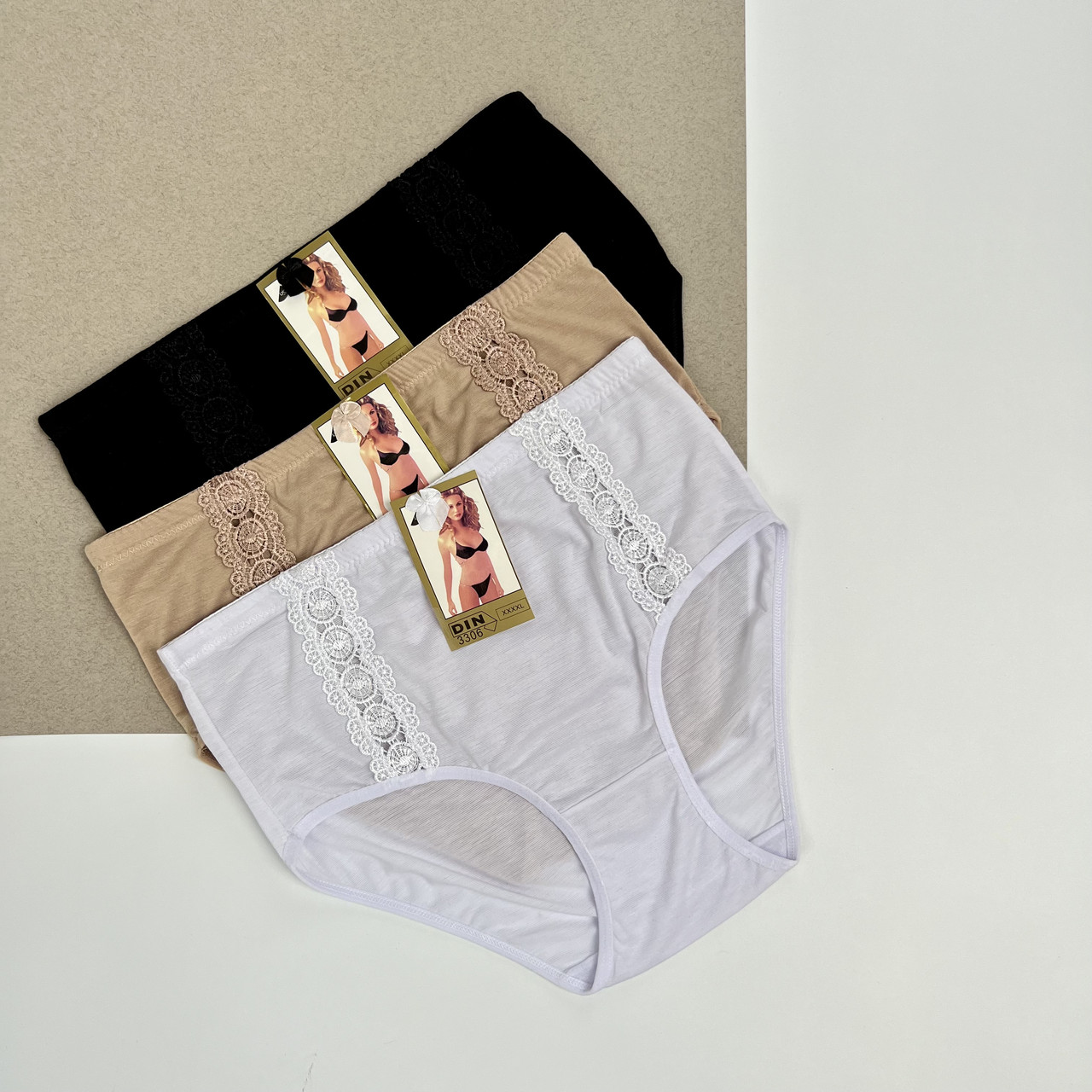 Великі труси з мережками