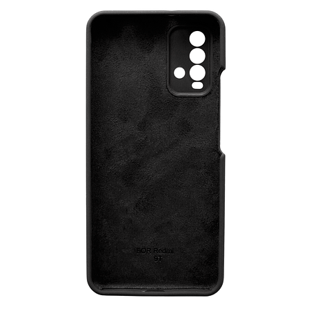 Чохол Silicone Case Premium для Xiaomi Redmi 9T Black, фото 2