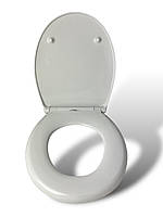Сидіння дюропластове для унітаза Універсальне біле з мікроліфтом