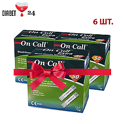 Тест-смужки On Call Extra (Він Кол Екстра) 50 шт. 6 паковань