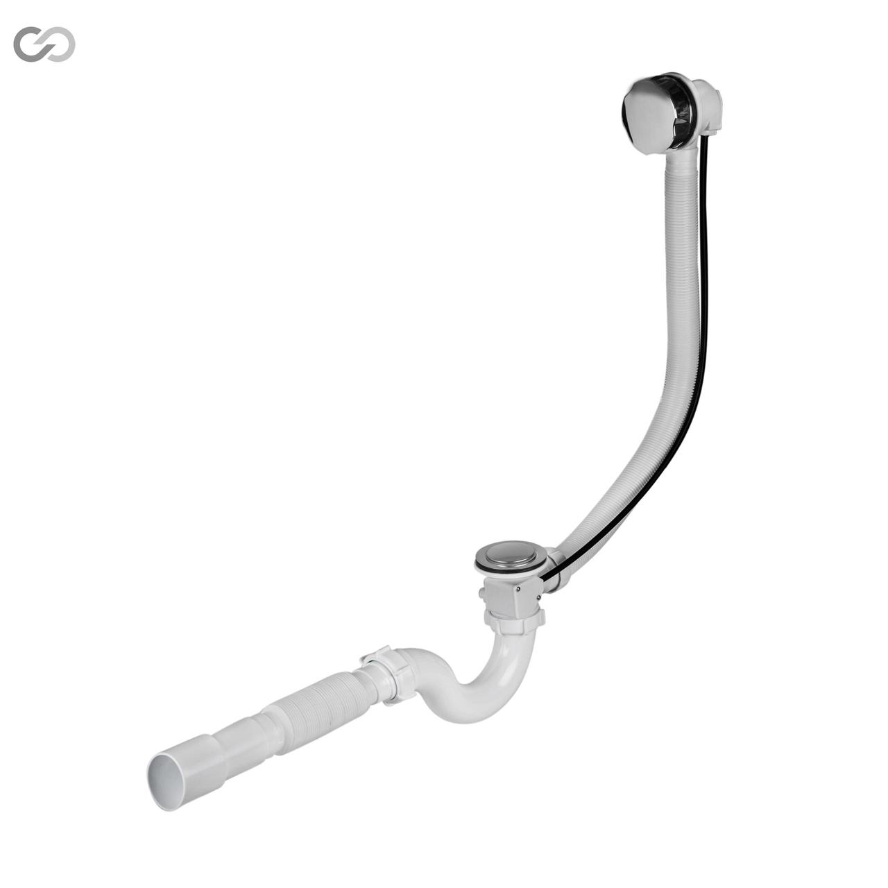 Купити Сіфон для ванни автомат Хвиля-Автомат В0210 SoloPlast Україна ...