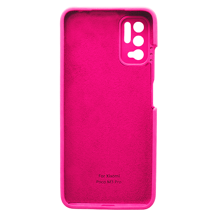Чохол Silicone Case Premium для Xiaomi Note 10 5G / Poco M3 Pro Rose, фото 2