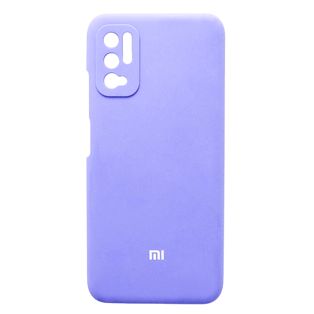 Чохол Silicone Case Premium для Xiaomi Note 10 5G / Poco M3 Pro Lilac, фото 1