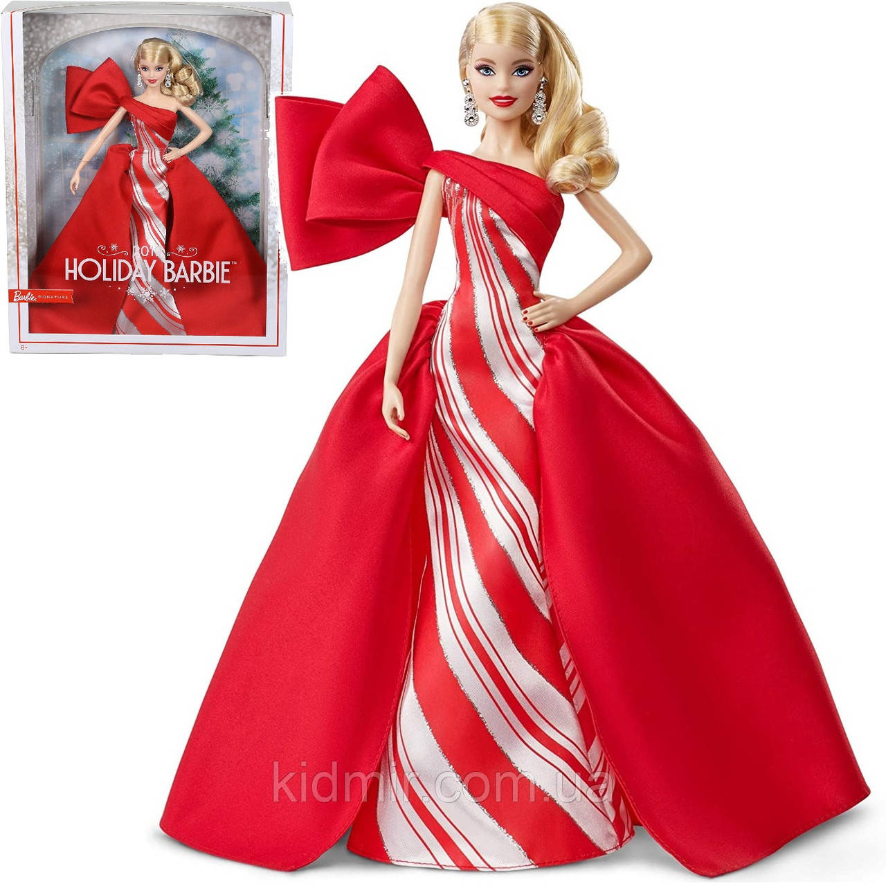 Barbie Collector Holiday FXF01 Лялька Барбі Колекційна Святкова 2019, фото 1