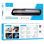 Пилосос автомобільний портативний HOCO ZP1, чорний, фото 10