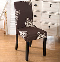 Чохол на стілець "Кавова троянда"EStyle
