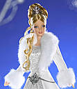 Barbie Holiday Visions Winter Fantasy B251Лялька Барбі Колекційна Зимова Фантазія 2003, фото 5