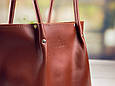 Сумка жіноча універсальна для покупок "Shopper" із натуральної шкіри Grante, фото 3