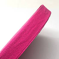 Розовая киперная лента 2 см (киперная тесьма 20мм) КР